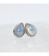 Aretes piedra luna gota